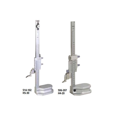 带有可调主标尺的标准高度卡尺 514,506系列